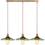 3 lumi�res plafonnier d'int�rieur vintage suspension luminaire en verre lustre r�tro suspension moderne ...