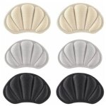 3 paires coussinets de talon, coussinets de coussin, autocollantes antid�rapants prot�ge talons chaussure, ...