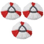 3 paquet (rouge) de recharge balai compatible vileda serpillre recharge / turbo compatible vileda 2en1 ...