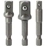 Vurahome - 3 piece adaptateur �crou hexagonal bouchon adaptateur tournevis douille d'�crou de douille ...