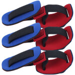 3 pi�ces coussinets protecteurs d'oignon hallux valgus, correcteur d'�carteur d'orteil avec bande �lastique ...