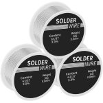 3 pi�ces fil � souder �lectrolytique, 0. 8mm 63 37 fil � souder de r�paration, basse temp�rature, haute ...