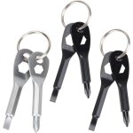 3 pi�ces outils de tournevis porte - cl�s, mini outil de poche multifonctionnel, 4 en 1 set d'outil de ...