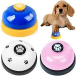3 pi�ces sonnette chien, cloche propret� acier inoxydable, outil communication canin pour chiots et petits ...