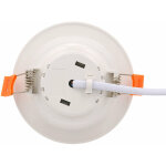 3 pouces 7w lampe � induction led d�tecteur de mouvement downlight plafonnier pour bureau � domicile ...