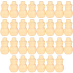 30 pi�ces formes en bois brut � peindre, d�corations bricolage pour enfants, activit�s cr�atives maternelle, ...