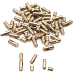 30 pi�ces de mini charni�res barrel, charni�res cach�es de meubles pour bo�te � bijoux diy, bo�te cadeau, ...