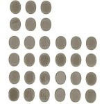 30 pi�ces pads silicone anti - bruit pour batterie, amortisseurs de sons pour toms et caisse claire, ...