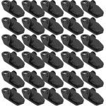 30 pi�ces pinces en forme de dents pour toile de tente, ancrage de store, outil de serrage pour camping ...
