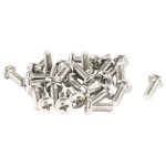 30 pi�ces vis vesa pour moniteur tv, t�te bomb�e m4 x 10 mm, fixation lcd / led, compatible support mural ...