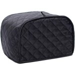 (30 x 28 x 22cm, noir)housse pour grille - pain � 2 tranches - petit appareil pour cuisine / prot�ger ...
