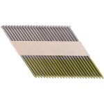 3000 clous 34� t�te d lisses en bandes coll�es, pour cloueurs pneumatiques et � gaz (gn900, im350, im90) ...