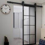 Sifree� 300cm porte placard coulissante, porte coulissante, rail porte coulissante, roulette porte coulissante ...