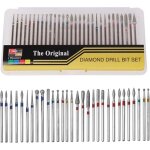 30pcs ensemble de forets � ongles ponceuses � diamant embouts de ponceuse � ongles outils nail art cuticules ...