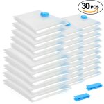 30pcs sac de rangement sac sous vide aspirateur sous vide pour lit et sac de v�tements sac de rangement ...