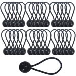 30pcs tendeur elastique avec boule, sandow elastique, tendeur bache pour banni�re, pavillon, b�che, camping, ...