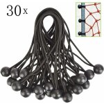 30pcs tendeur elastique, tendeurs elastique caoutchouc avec boule, pour b�che, pavillon, tente, rideaux, ...