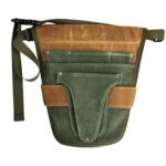 30x28. 5cm sac de taille pour ceinture de jardinage sac de ceinture � outils en toile de jardin avec ...