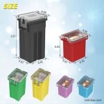 36 fusibles automobiles individuels standard (20a, 30a, 40a, 50a, 60a, 80a) adapt�s aux fourgonnettes, ...