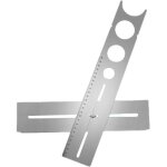 Vurahome - 360 degr�s r�glable universel carrelage marbre verre c�ramique sol outil de per�age trou ouvre ...