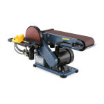 Eberth - ponceuse à bande et à disque Électrique 375w, support d'outils réglable, bande abrasive réglable, ... Eberth - ponceuse à bande et à disque Électrique 375w, support d'outils réglable, bande abrasive réglable, ...