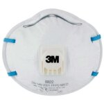 3m - lot de 10 masques anti - poussires ffp2