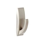 3m - crochet m�tallique medium command? � modern reflection � (l x l x h) 79 x 29 x 29 mm nickel (bross�) ...