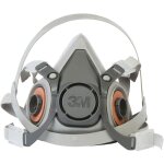 Demi - masque de protection respiratoire 6200 ? srie 6000 en 140 sans filtre m - 3m