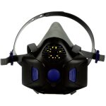 3m - demi - masque respiratoire sans filtre hf - 803sd taille: l 1 pc(s)