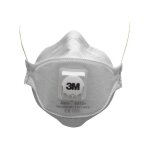 3m - masque antipoussi�re aura s�rie 9300 ffp2 nr d avec soupape - k93 22 - 15628 - vp