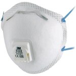 3m - masque de protection respiratoire 8322 ffp2 / v nr d avec soupape d'expiration