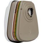 3m - paire de filtres gaz s�rie 6099 abek2p3r pour masque complet s�rie 6000 7100104327