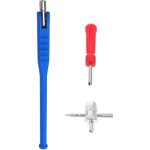 3pcs demonte valve pneu, outils pour valves de pneus, outil de d�montage de valve pneu voiture kit de ...