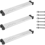3pcs marches d?�chelle de piscine de rechange en acier inoxydable antid�rapant, 50 x 8. 5 x 3 cm.