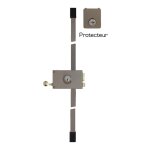 Vachette - serrure 3 points 43 multilock horizontale tirage a2p radialis droite 27320000