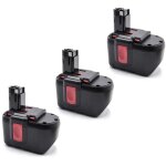 Vhbw - 3x batterie compatible avec bosch psb 24ve - 2, saw 24v, gsr 24ve - 2, gst 24v outil �lectrique ...