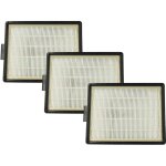 3x filtre compatible avec rainbow rexair e2, e aspirateur - filtre hepa / � plis plats noir / blanc - ...
