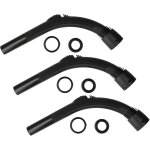 3x poign�e compatible avec dirt devil m5033 - 0, m5033 - 2, m5033 - 1 aspirateur - manche de rechange, ...