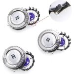 3x remplacement rasoir t�te pour philips norelco hq8 pt860, pt870 at890 hq7760 hq8875 hq7320 hq7890 hq8445 ...
