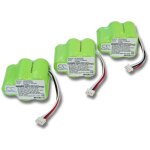 3x batteries de rechange robots aspirateurs - nimh 3300mah (6v) - compatible avec ecovacs deebot, cod ... 3x batteries de rechange robots aspirateurs - nimh 3300mah (6v) - compatible avec ecovacs deebot, cod ...