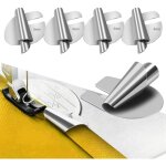 4 accessoires de machine � coudre, pied d'ourlet domestique adapt� � diverses machines � coudre, accessoires, ...