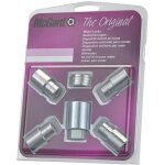 4 ecrous antivol su mcgard 1 / 2x20 / plat / long. 15 / 35mm / �21mm