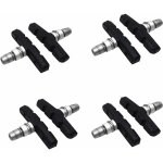 4 paires patins de freins, v brake pads, patins de freins de v�lo, fabriqu� en caoutchouc et en m�tal, ...
