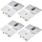 4 paires roues � rouleaux pour armoire roues � rouleaux pour porte coulissante roulettes placard coulissant ...
