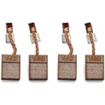 4 pcs convient pour la brosse � charbon makita cb - 440, compatible makita bdf 452 rfe, bhp 440 rfe, ...