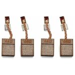 4 pcs convient pour la brosse � charbon makita cb - 440, compatib makita bdf 452 rfe, bhp 440 rfe, bdf ...