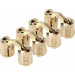 Norcks - 4 pcs charnière boite(taille : 8mm), charnières cylindriques, laiton caché dissimulé charnière ... Norcks - 4 pcs charnière boite(taille : 8mm), charnières cylindriques, laiton caché dissimulé charnière ...