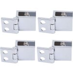 4 pcs charni�re en verre clip pince pinces charni�re de porte en verre installation facile support en ...
