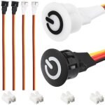 4 pcs led variateur de lumi�re tactile dc 5 v - 12 v int�gr� lampe de bureau bande luminosit� contr�leur ...