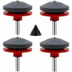 4 pi�ces aff�teuse de lame de tondeuse � gazon accessoires d'aff�tage de lame de tondeuse � gazon universel ...